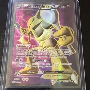 Pokémon Alakazam EX Holo 117/124 nm/mint
